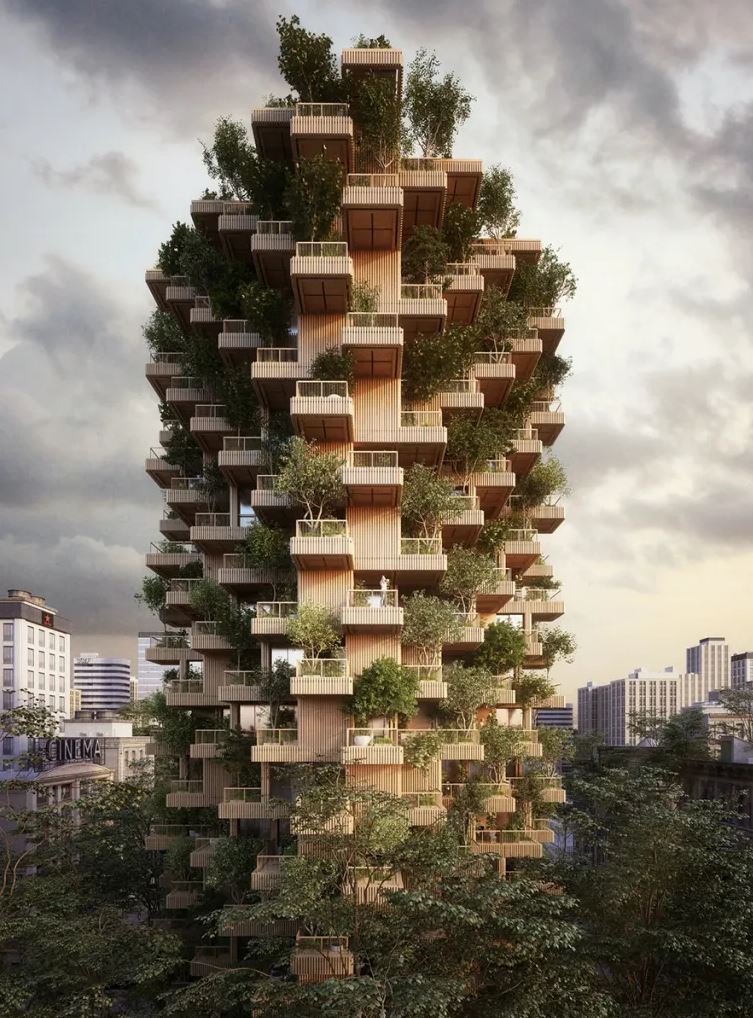The meme is an image of a futuristic, towering skyscraper made entirely of books, with a massive, glowing "I" in the center of the building. The image is accompanied by the text "I" and the caption "I". The meme is likely a humorous commentary on the idea that a single, self-identifying "I" can be the entire foundation of a massive, complex structure.